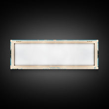 Load image into Gallery viewer, Broken Bow Lake Oklahoma Framed Canvas Print, Pop Art Panoramic Travel Poster, Midcentury Modern, Wall Art, Scenic Nature Painting, Bedroom Decor