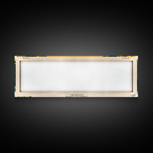 Carregar imagem no visualizador da galeria, Caddo Lake Louisiana Framed Canvas Print, Pop Art Panoramic Travel Poster, Midcentury Modern, Wall Art, Scenic Nature Painting, Bedroom Decor