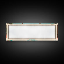 Load image into Gallery viewer, DeQueen Lake Arkansas Framed Canvas Print, Midcentury Modern Panoramic Wall Art, Living Room Decor, Pop Art, Travel Poster Art, Scenic Nature Painting