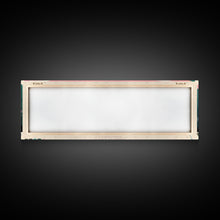 Load image into Gallery viewer, Diablo Lake Washington Framed Canvas Print, Midcentury Modern Panoramic Wall Art, Bedroom Decor, Pop Art, Travel Poster Art, Scenic Nature Painting