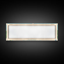 Load image into Gallery viewer, Diamond Hill Reservoir Rhode Island Framed Canvas Print, Midcentury Modern Panoramic Wall Art, Living Room Decor, Pop Art, Travel Poster Art, Scenic Nature Painting