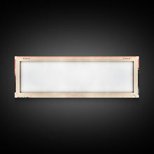 Carregar imagem no visualizador da galeria, False River Louisiana Framed Canvas Print, Panoramic Wall Art, Midcentury Modern, Pop Art, Bedroom Decor, Travel Poster, Lake View, Artistic Decor