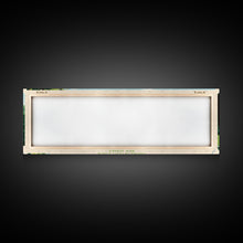 Carregar imagem no visualizador da galeria, Farrington Lake New Jersey Framed Canvas Print, Panoramic Art, Midcentury Modern, Pop Art, Living Room Wall Art, Travel Poster, Nature Art, Home Decor