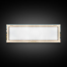 Carregar imagem no visualizador da galeria, Fellows Lake Missouri Framed Canvas Print, Panoramic Wall Art, Midcentury Modern, Pop Art, Bedroom Decor, Travel Poster, Artistic Decor, Nature Painting