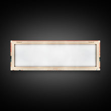 Carregar imagem no visualizador da galeria, Findley Lake Ohio Framed Canvas Print, Panoramic Wall Art, Midcentury Modern, Pop Art, Bedroom Decor, Travel Poster, Nature Art, Artistic Decor