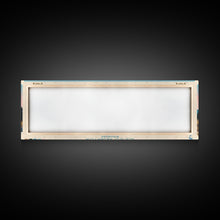 Carregar imagem no visualizador da galeria, Glendo Reservoir Wyoming Framed Canvas Print, Panoramic Art, Midcentury Modern, Pop Art, Bedroom Decor, Travel Poster, Nature Painting, Home Decor