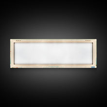 Load image into Gallery viewer, Lower Red Lake, Minnesota Panoramic Wall Art Framed Canvas Print, Midcentury Modern, Pop Art, Home Decor, Travel Poster, Living Room Art