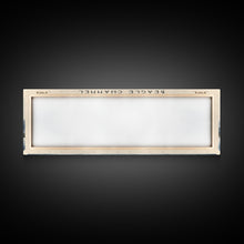 Load image into Gallery viewer, Beagle Channel Travel Poster Print, Framed Canvas Print, COUNTRY Travel Art, Wood Framed Art, Wall Hanging, Home Decor