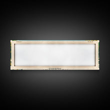 Load image into Gallery viewer, Ashgabat, Turkmenistan Panoramic Canvas Print, Ashgabat, Turkmenistan Painting, Turkmenistan Art, Ashgabat Travel Poster, Travel Art, Guest Room Painting