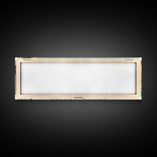 Load image into Gallery viewer, Benito Juarez, Mexico Panoramic Canvas Print, Benito Juarez, Mexico Painting, Mexico Art, Benito Juarez Travel Poster, Travel Art, Living Room Painting