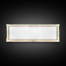 Load image into Gallery viewer, Brasilia, Brazil Panoramic Canvas Print, Brasilia, Brazil Painting, Brazil Art, Brasilia Travel Poster, Travel Art, Housewarming Gift