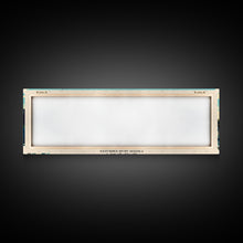 Load image into Gallery viewer, Dubai, United Arab Emirates Panoramic Canvas Print, Dubai, United Arab Emirates Painting, United Arab Emirates Art, Dubai Travel Poster, Travel Art, Housewarming Gift