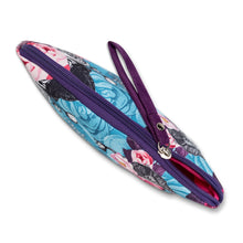 Load image into Gallery viewer, BB Flower Skull Makeup Bag