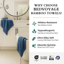 Carregar imagem no visualizador da galeria, Bamboo Bath Towel - Indigo