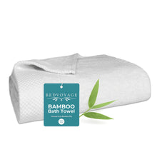 Carregar imagem no visualizador da galeria, Bamboo Bath Towel - White
