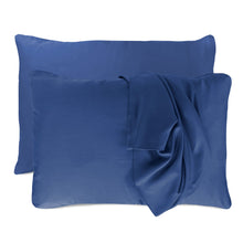 Carregar imagem no visualizador da galeria, Bamboo Pillowcase Set – Indigo