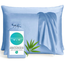Carregar imagem no visualizador da galeria, Bamboo Pillowcase Set – Ocean