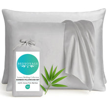 Carregar imagem no visualizador da galeria, Bamboo Pillowcase Set - Stone
