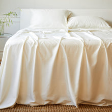 Carregar imagem no visualizador da galeria, Bamboo Bed Sheet Set - Ivory