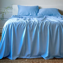 Carregar imagem no visualizador da galeria, Bamboo Bed Sheet Set - Ocean