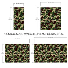 Load image into Gallery viewer, Bape Camo Wallpaper Mural. Green Camo Streetwear Hype Beast Aesthetics. #6662