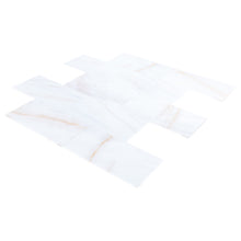 Load image into Gallery viewer, Bianco Dolomite Golden Spider Marble Polished Floor and Wall Tile - Livfloors Collection