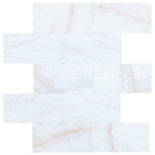 Load image into Gallery viewer, Bianco Dolomite Golden Spider Marble Polished Floor and Wall Tile - Livfloors Collection
