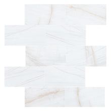 Load image into Gallery viewer, Bianco Dolomite Golden Spider Marble Polished Floor and Wall Tile - Livfloors Collection