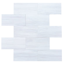 Load image into Gallery viewer, Bianco Dolomite Platinum Marble 12"x24" Polished Floor and Wall Tile - Livfloors Collection