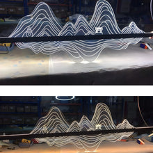 Load image into Gallery viewer, Black Aluminum Outdoor Waterproof Original Design LED Wall lamp For Garden