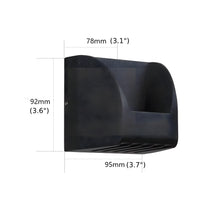 Load image into Gallery viewer, Black Modern Outdoor Waterproof Aluminum LED Wall Sconce For Garden, Courtyard