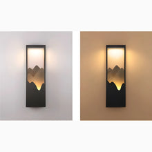 Load image into Gallery viewer, Black Outdoor Original Design Waterproof Wall Light For Garden, Courtyard