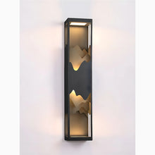 Load image into Gallery viewer, Black Outdoor Original Design Waterproof Wall Light For Garden, Courtyard