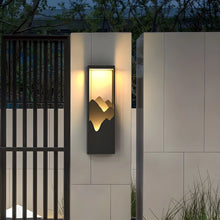 Load image into Gallery viewer, Black Outdoor Original Design Waterproof Wall Light For Garden, Courtyard