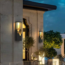 Load image into Gallery viewer, Black Outdoor Original Design Waterproof Wall Light For Garden, Courtyard