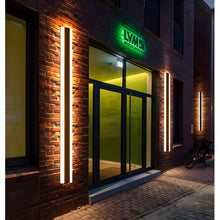 Load image into Gallery viewer, Black Outdoor Waterproof LED Wall Lamp With App Control Model