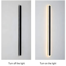 Load image into Gallery viewer, Black/White/Gold Outdoor Waterproof Tall Aluminum LED Wall lamp For Garden