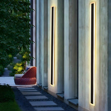 Load image into Gallery viewer, Black/White/Gold Outdoor Waterproof Tall Aluminum LED Wall lamp For Garden
