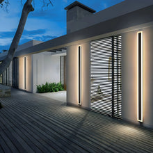 Load image into Gallery viewer, Black/White/Gold Outdoor Waterproof Tall Aluminum LED Wall lamp For Garden
