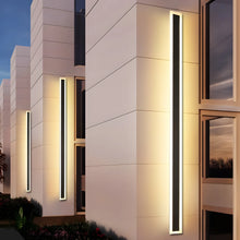 Load image into Gallery viewer, Black/White/Gold Outdoor Waterproof Tall Aluminum LED Wall lamp For Garden