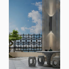 Load image into Gallery viewer, Black Waterproof Outdoor Aluminum LED Wall lamp For Garden, Porch