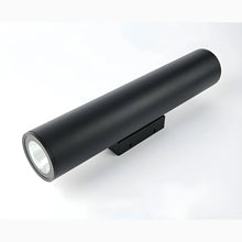 Load image into Gallery viewer, Black Waterproof Outdoor Aluminum LED Wall lamp For Garden, Porch