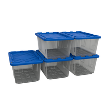 Carregar imagem no visualizador da galeria, 27 Gallon Storage Bins - Set of 5
