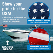 Load image into Gallery viewer, Boat Flag Set 12" x 18"