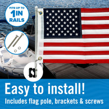 Load image into Gallery viewer, Boat Flag Set 12" x 18"