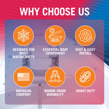 Load image into Gallery viewer, Boat Seat Post 11" or 13.5"