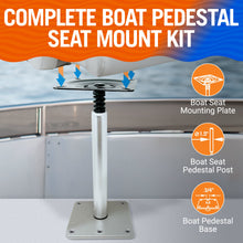 Load image into Gallery viewer, Boat Pedestal Seat Package Boat Seat Kit