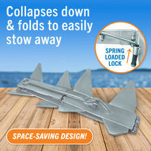 Load image into Gallery viewer, Box Anchor for Boats Folding Anchor