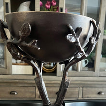 Carregar imagem no visualizador da galeria, Bronze Bunny Decor with Bowl | Brilliant Centerpiece Collection