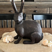 Carregar imagem no visualizador da galeria, Bronze Bunny Decor with Bowl | Brilliant Centerpiece Collection